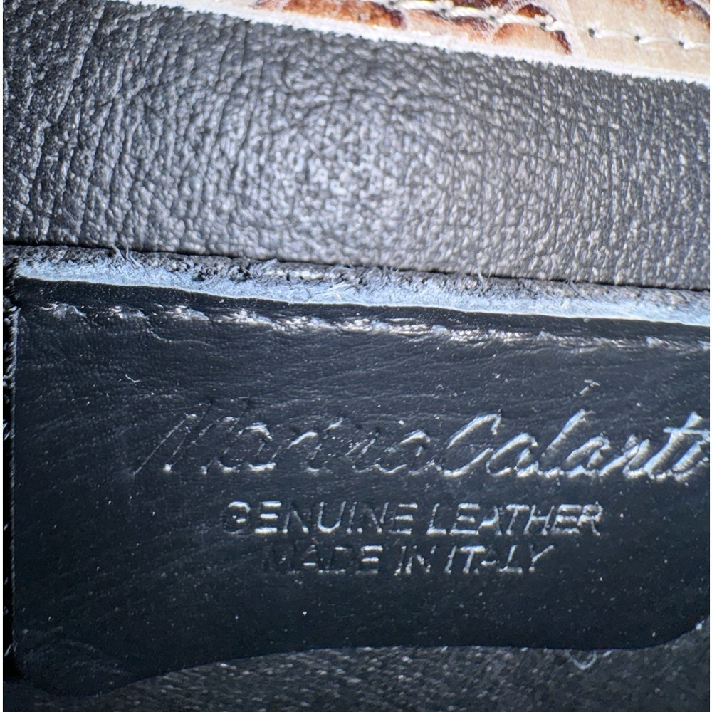 Marina Galanti Animal Print Genuine Leather Chain Bag - Picture 4 of 16